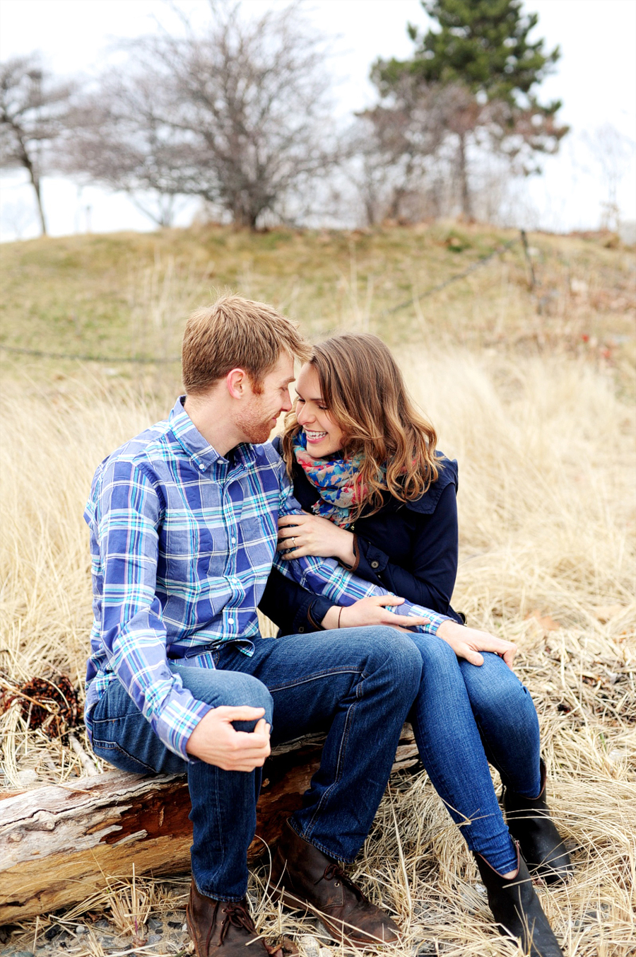 Engagement Session at East End Beach