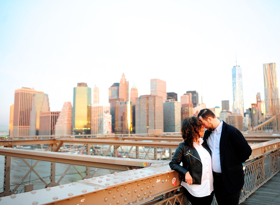 Brooklyn Bridge Engagement Photos