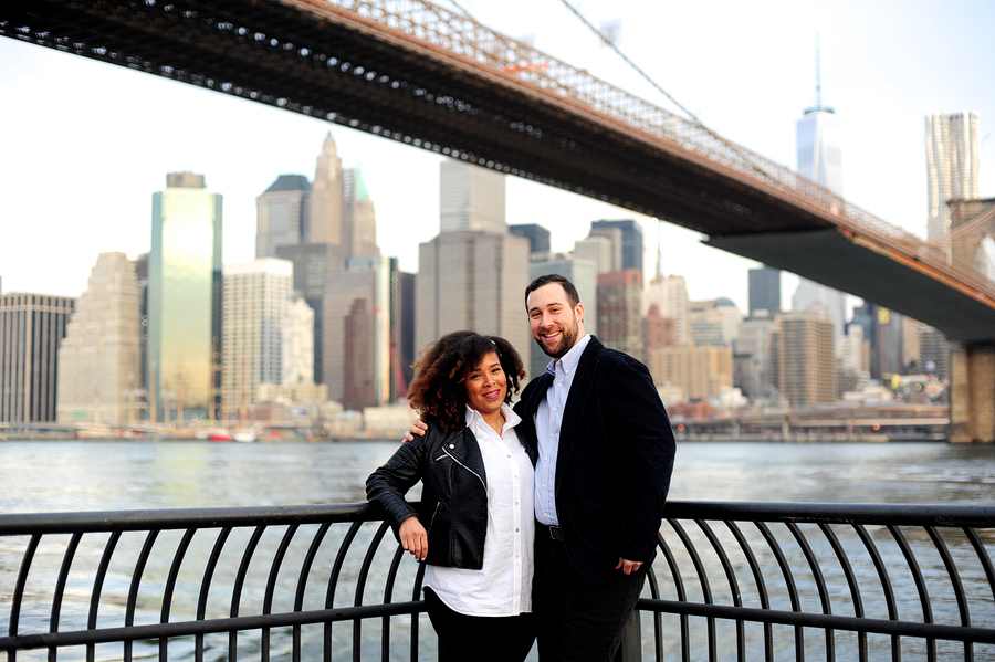 new york city engagement photos