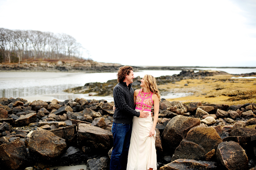 Kennebunkport Engagement Photos