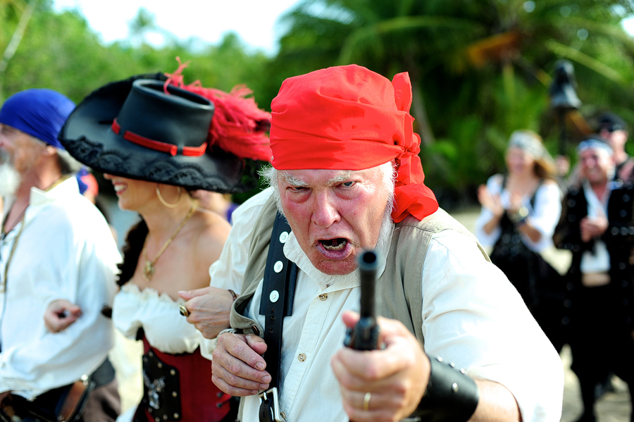 pirate themed wedding