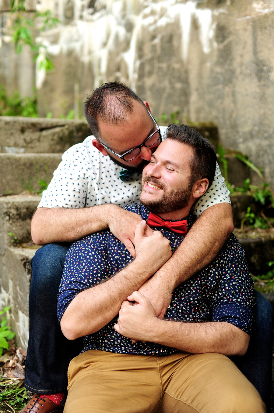 fort williams park engagement 