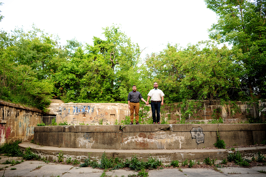 fort williams engagement session