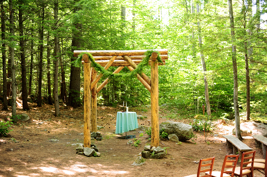 Hardy Farm Wedding ceremony