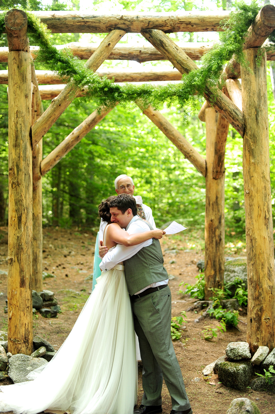 Hardy Farm Wedding ceremony