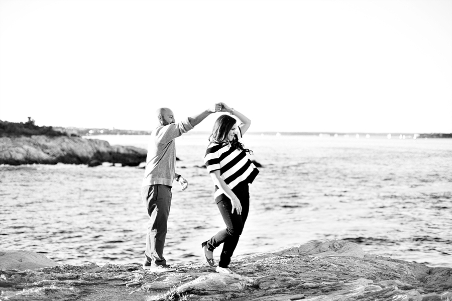 fort williams park engagement session