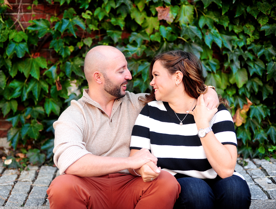 portland, maine ivy engagement photos