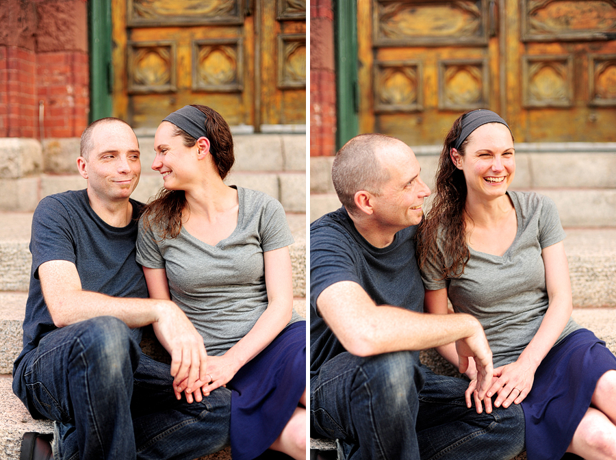 couple photos in portland, maine