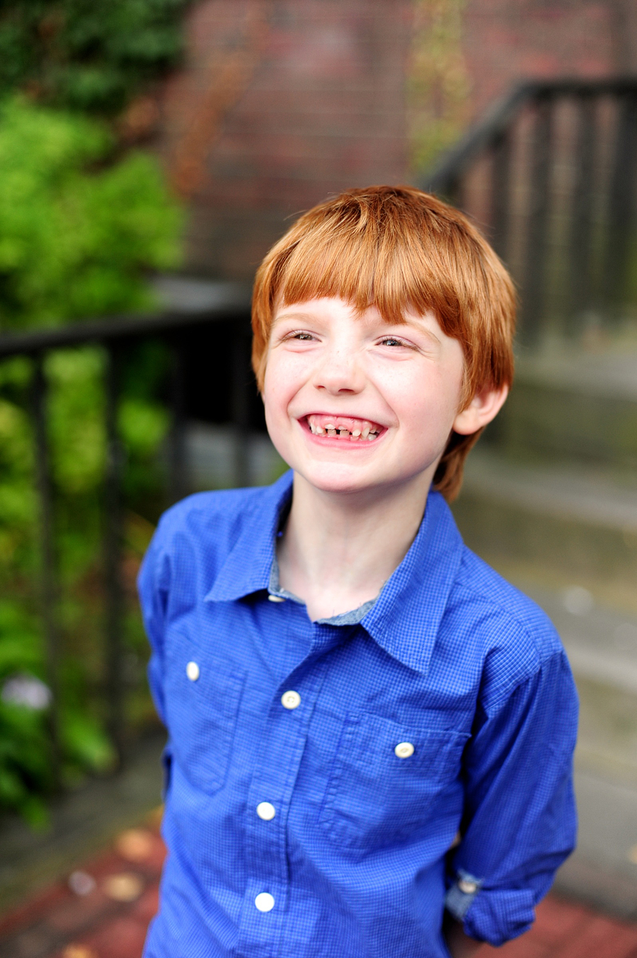 happy, fun family photos in portland, maine