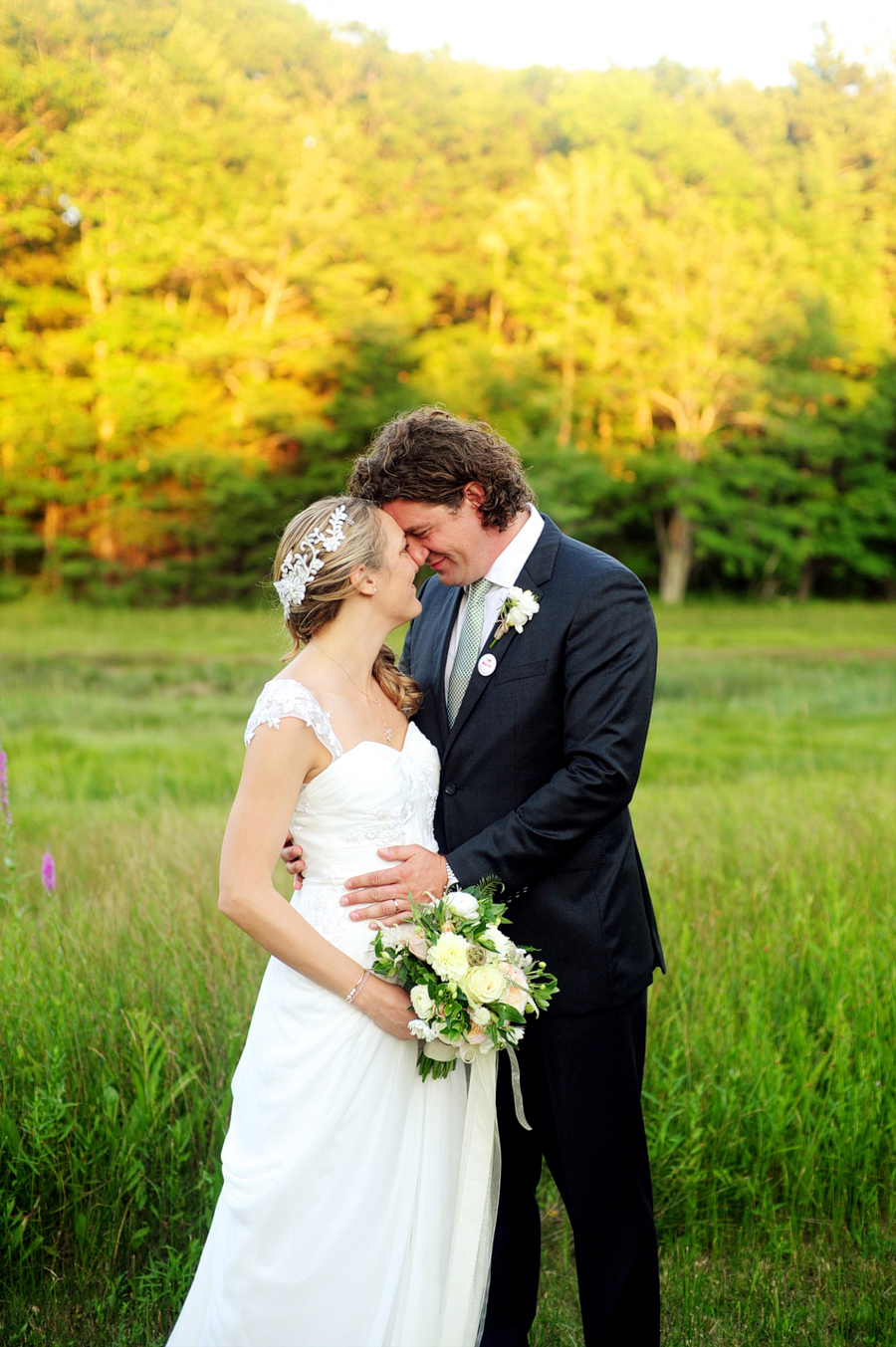 summer wedding at on the marsh bistro