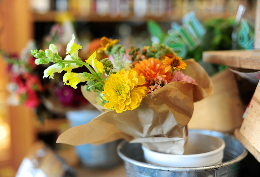 flowers at rosemont market