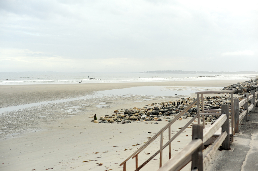 higgins beach in scarborough, maine