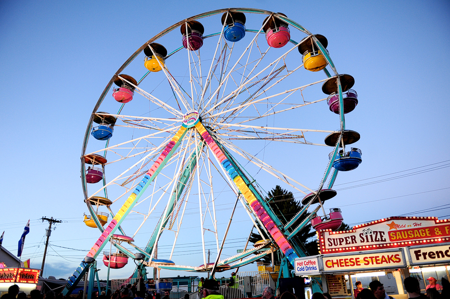 ferris wheel at the fryeburg fair