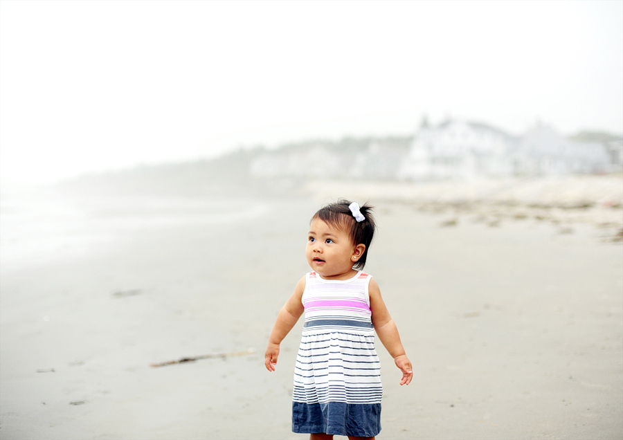 maine beach baby photos