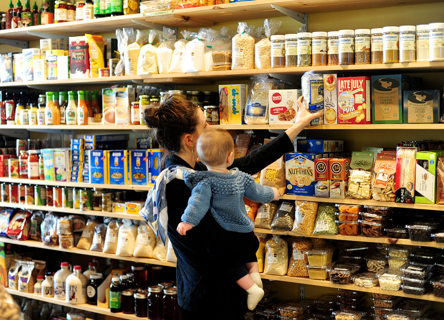 shopping at rosemont market