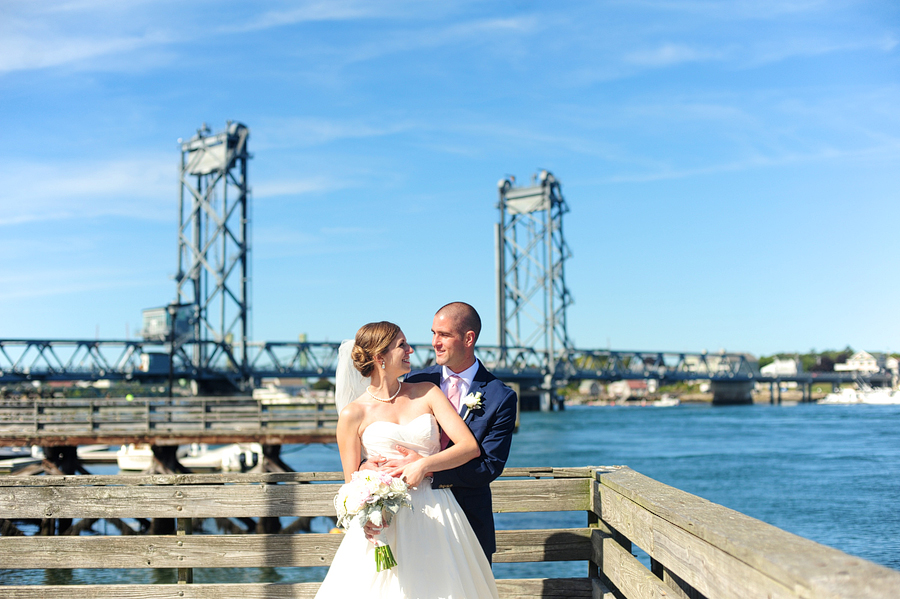 prescott park wedding photographs