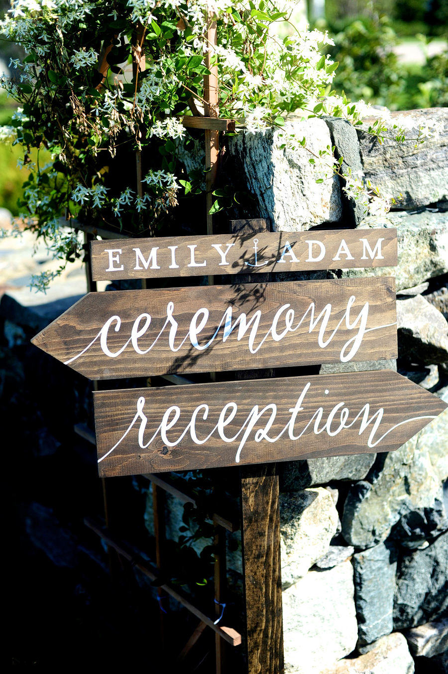 handmade wedding signs