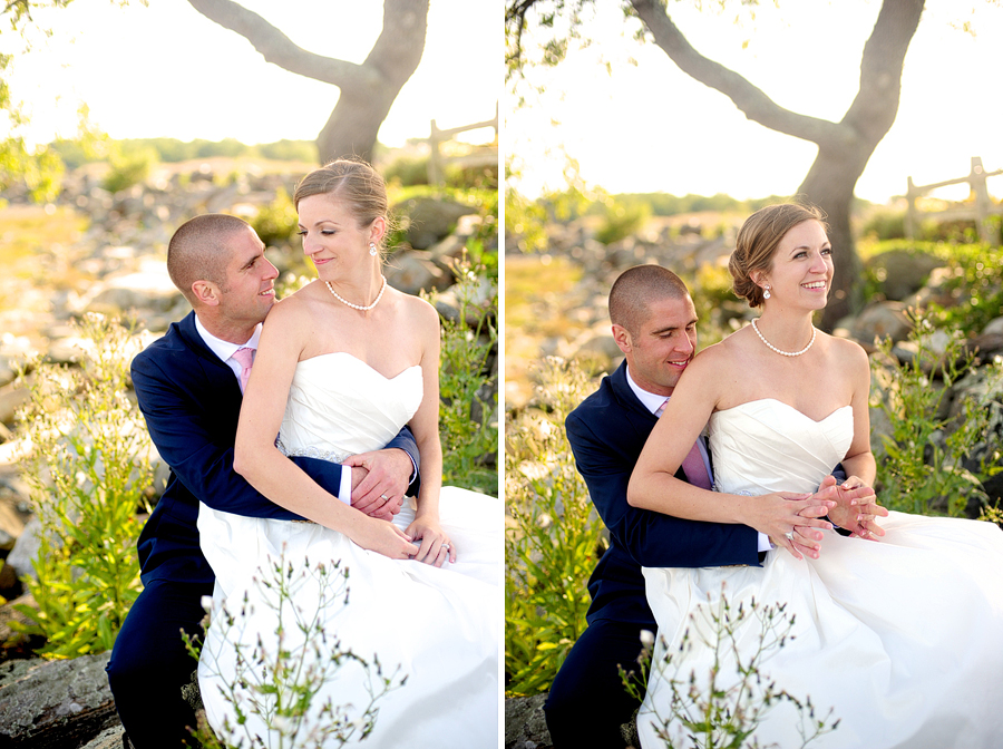 happy couple at wentworth by the sea