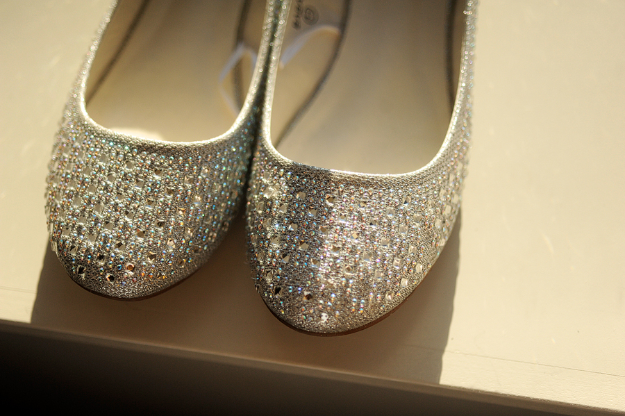 david's bridal sparkly shoes