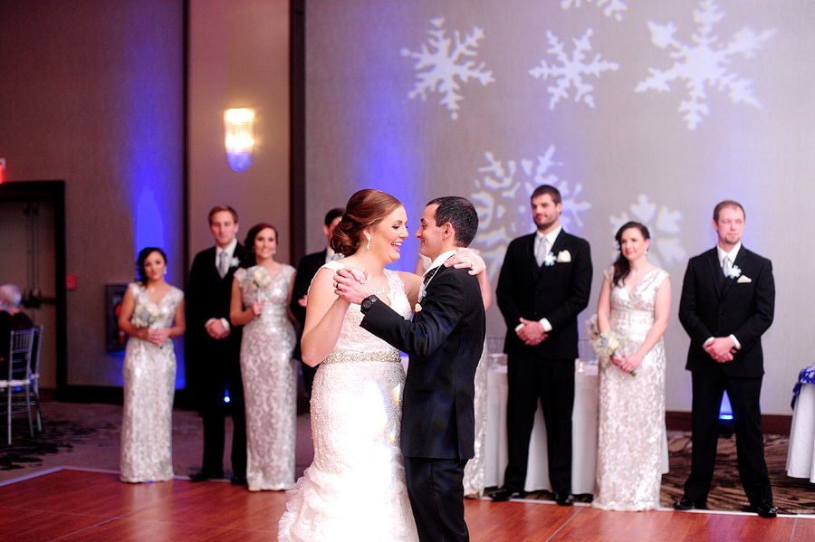 first dance in the ballroom at the westin portland harborview