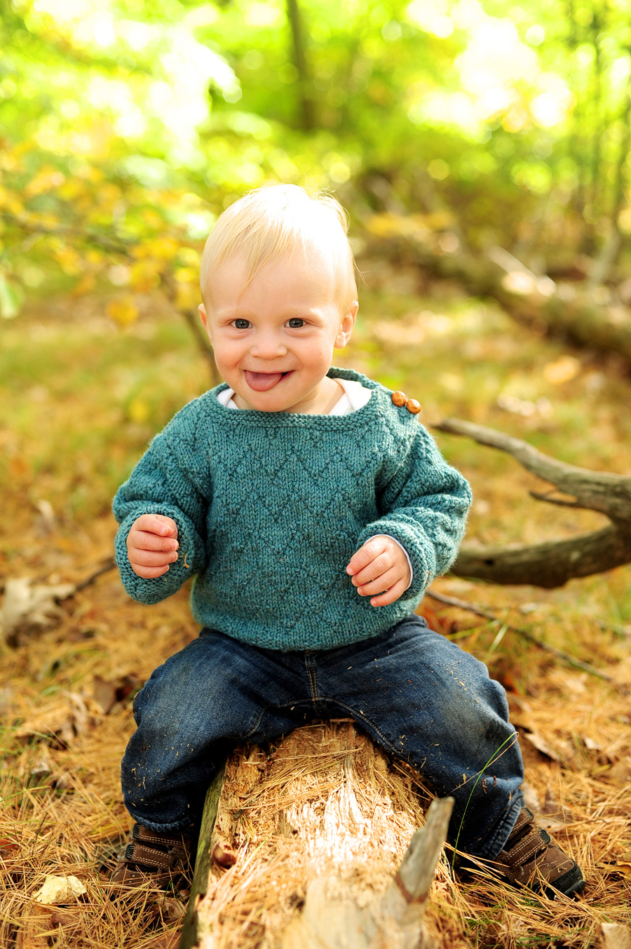 boy playing at mackworth island