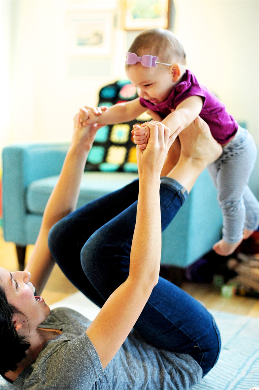 cozy boston family session