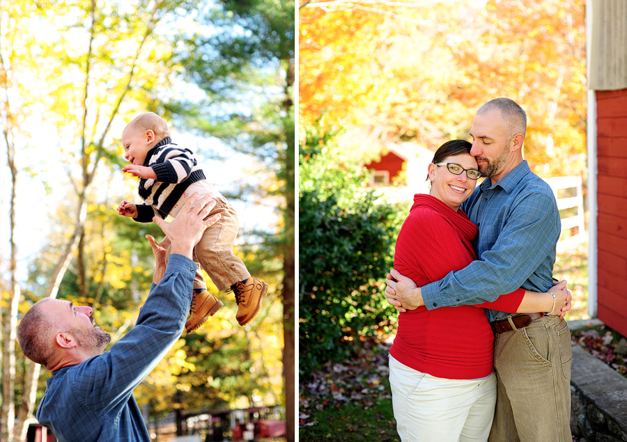 autumn family session