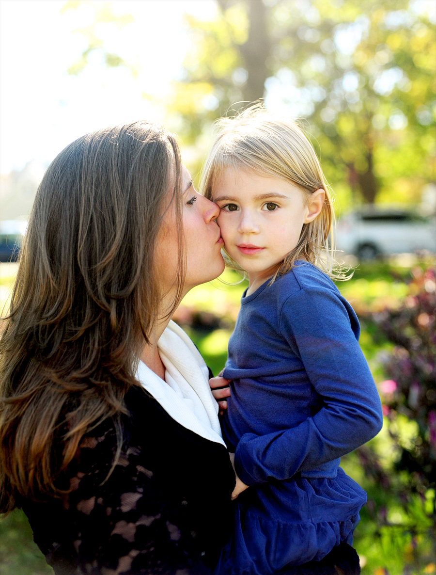 mother and daughter