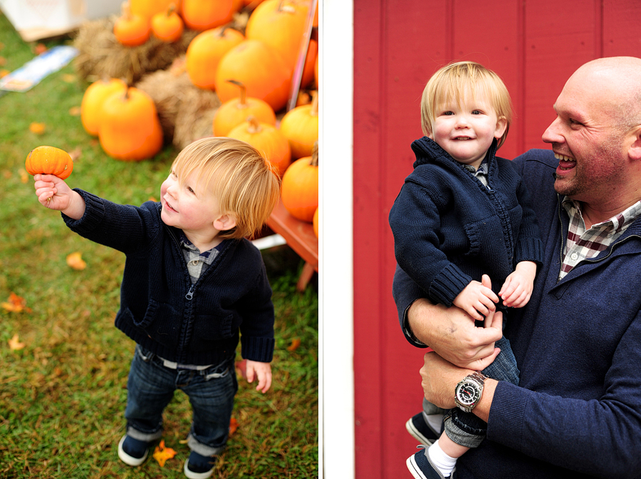 pumpkin picking at smiling hill farm