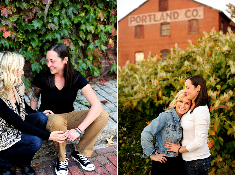 couple at portland company complex