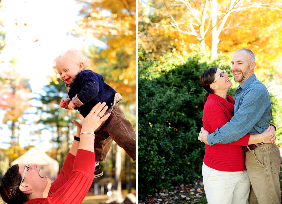 fun, smiling family photos