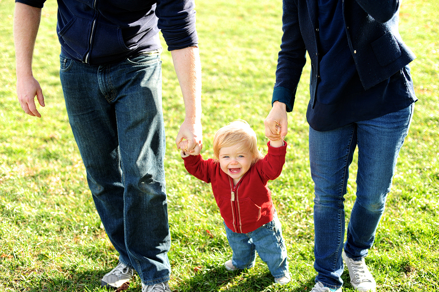 family on castle island