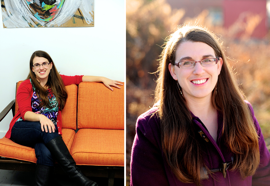 woman at running with scissors studio