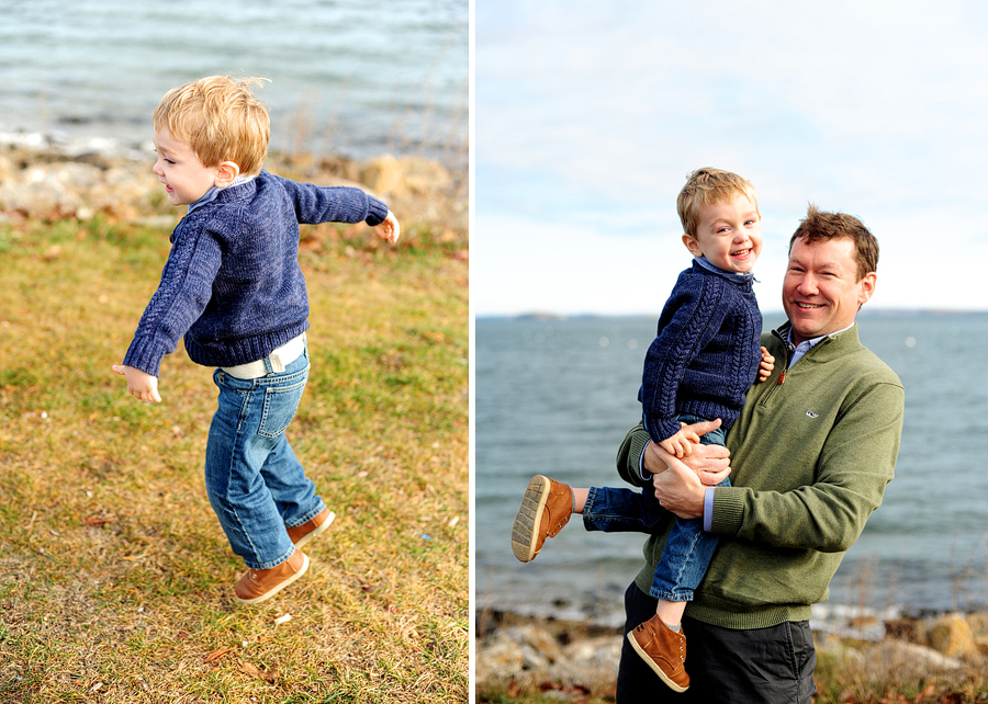 father and son in portland, maine