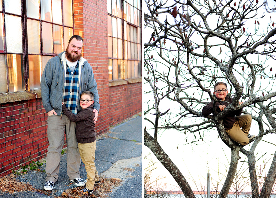 father and son by portland company complex