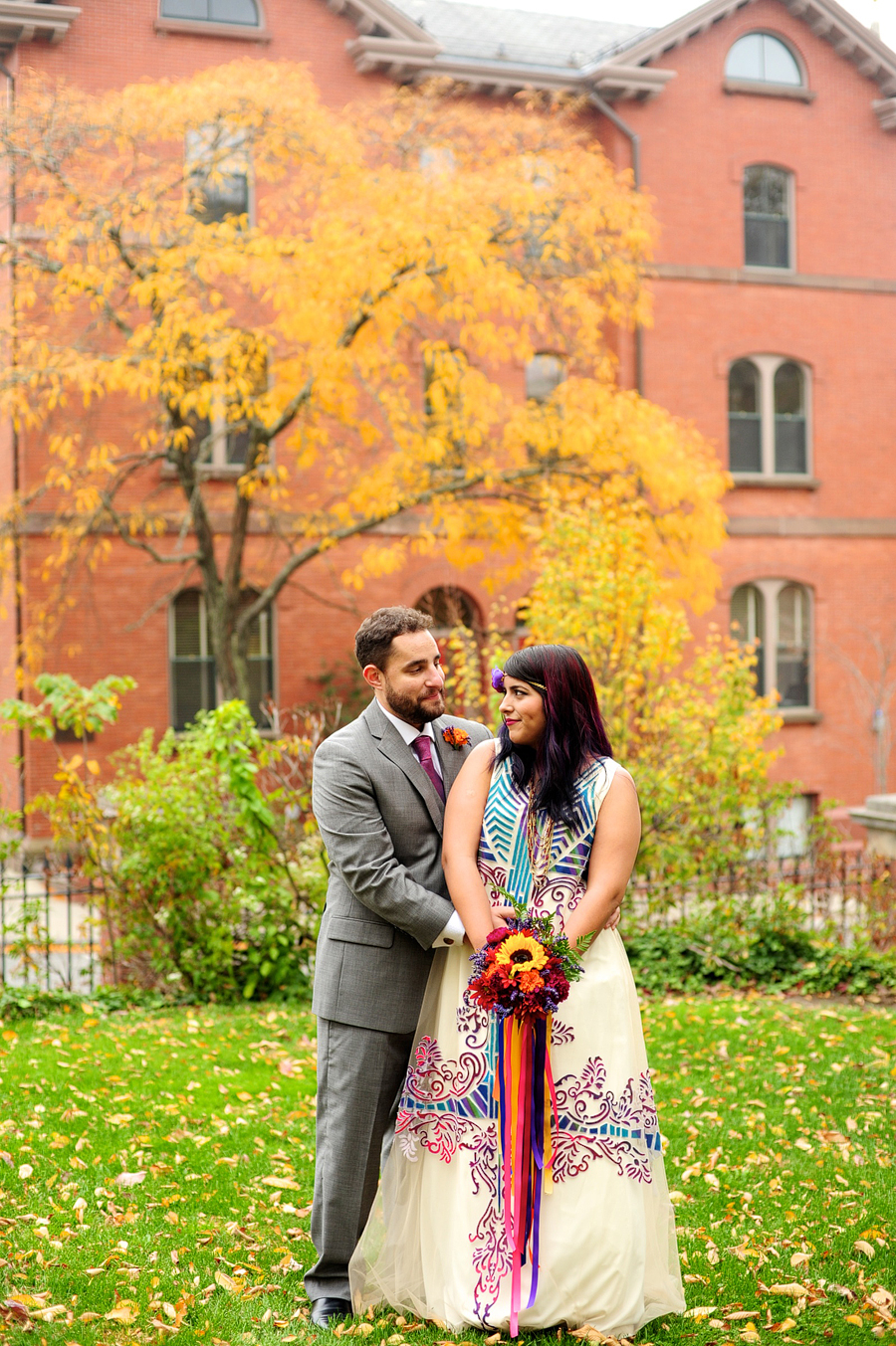 autumn wedding in providence, rhode island