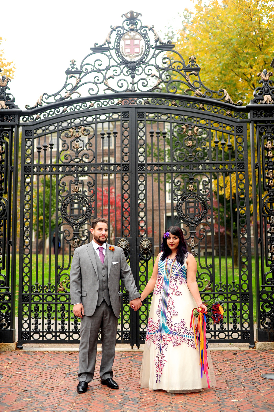 couple married at brown university