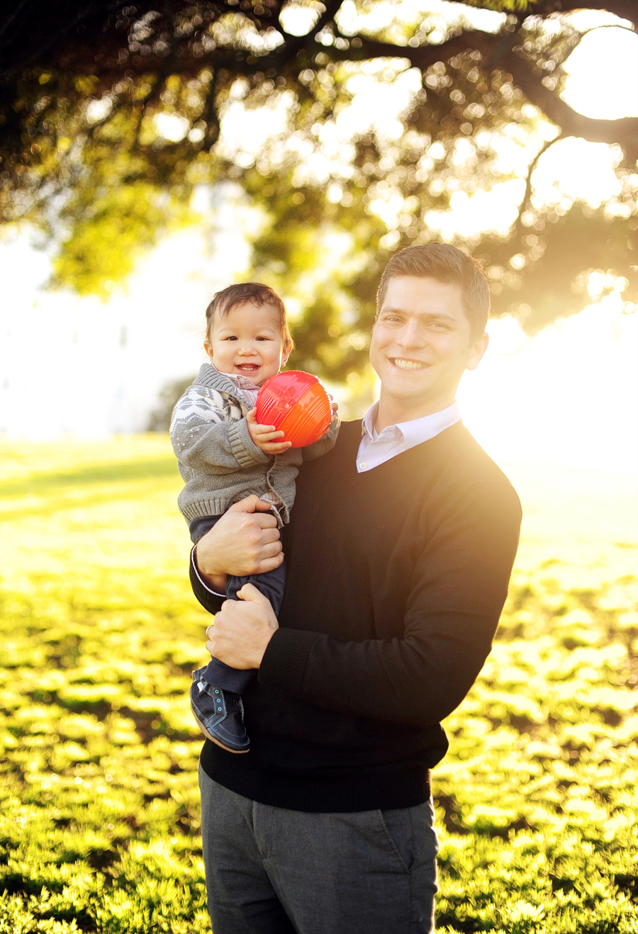 alamo square park family session