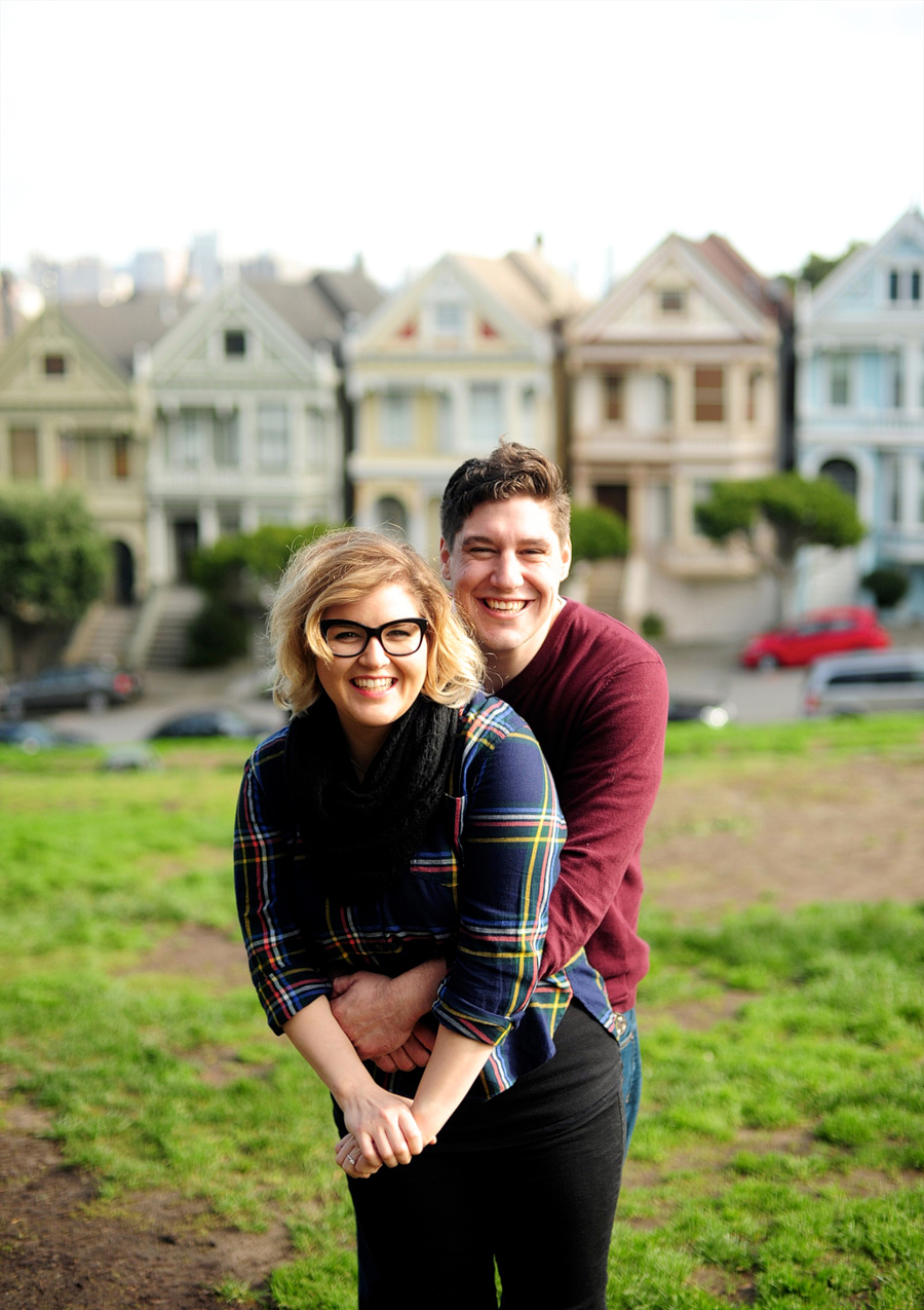 san francisco engagement session