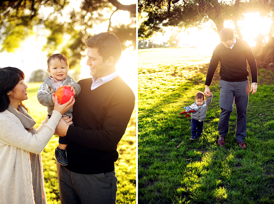 alamo square park family session