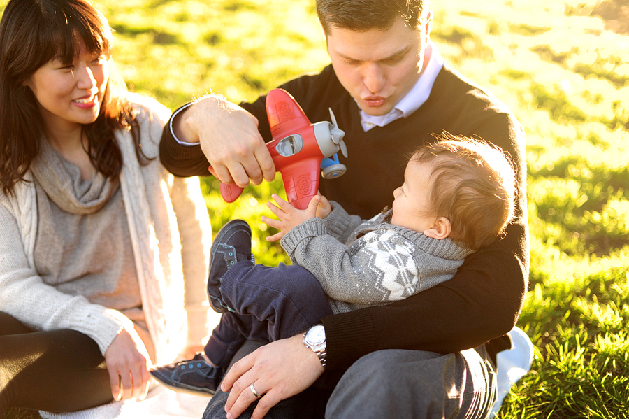 alamo square park family session