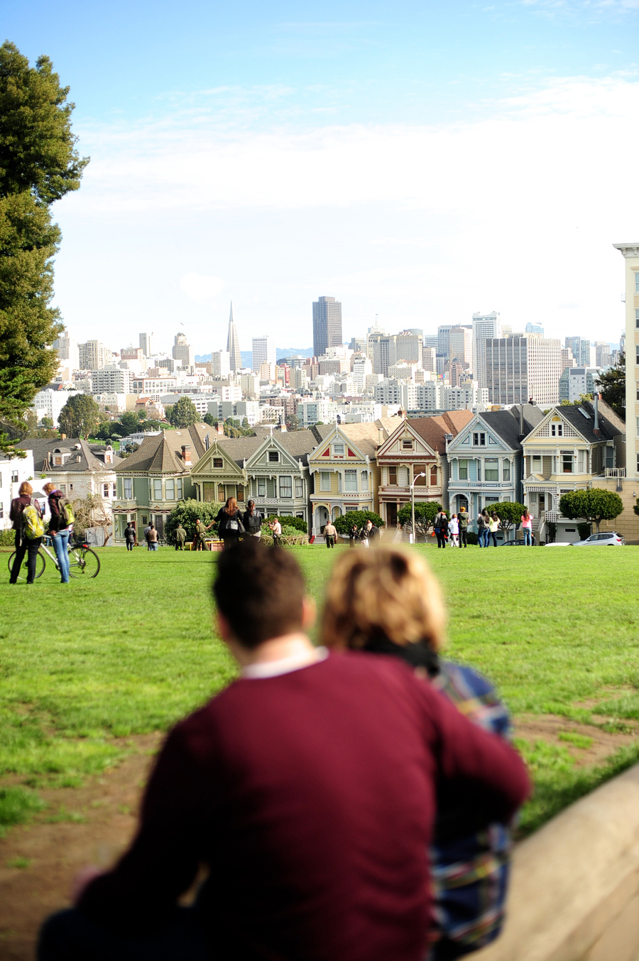 alamo square park