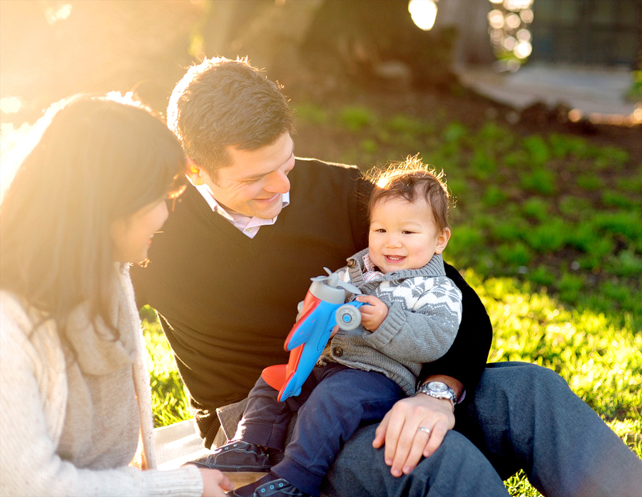 alamo square park family session