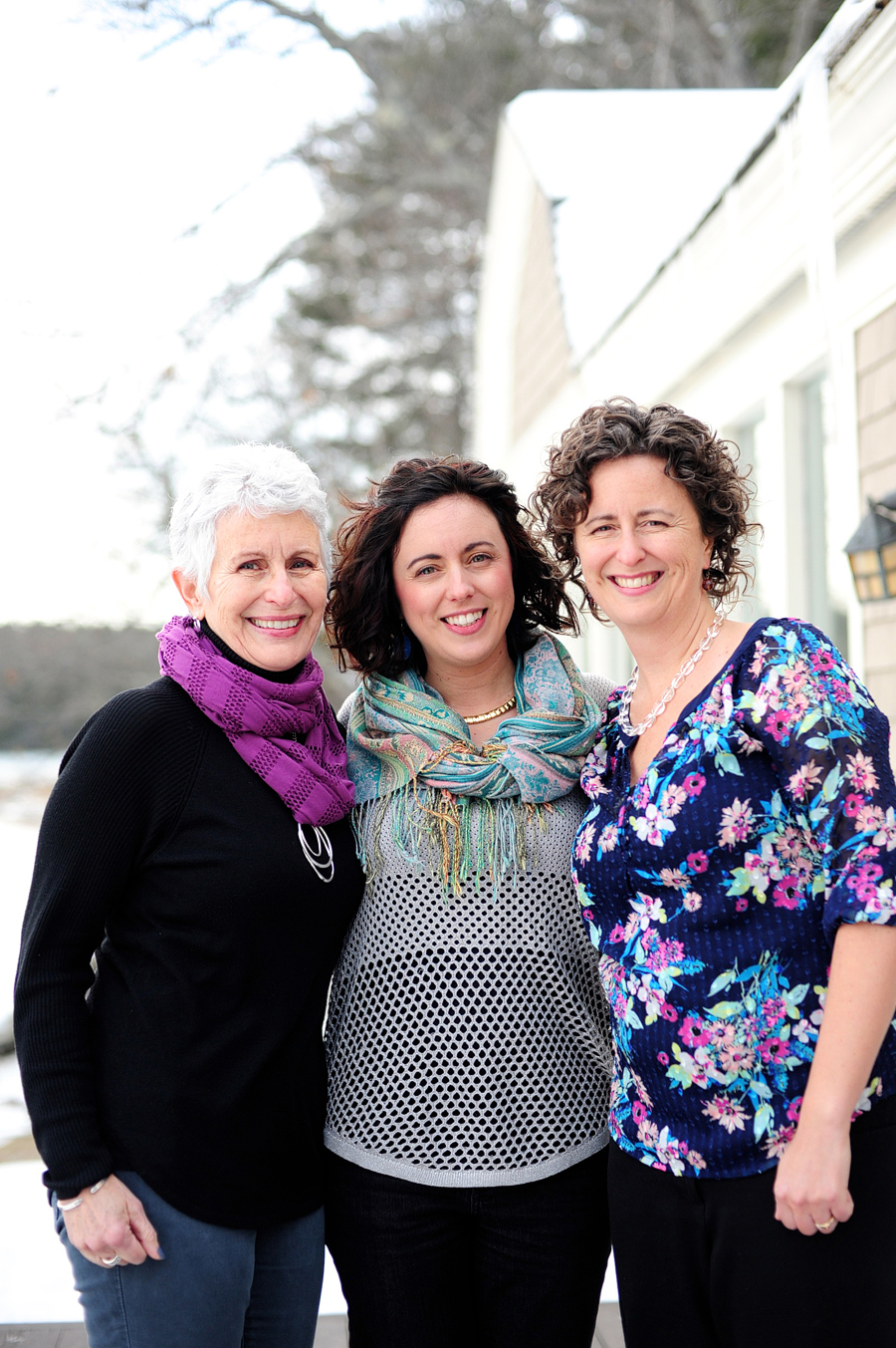 mother with daughters