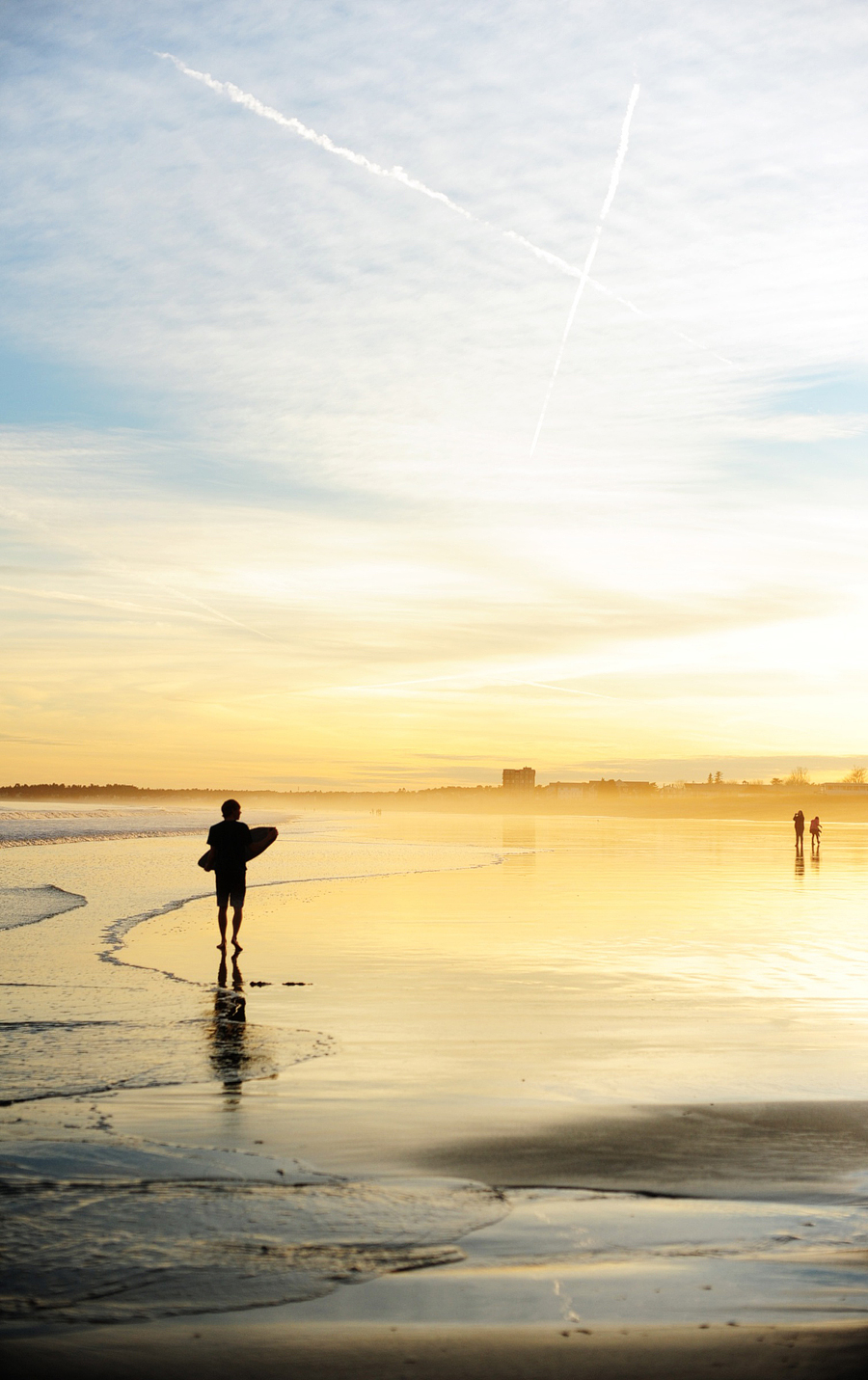 old orchard beach sunset