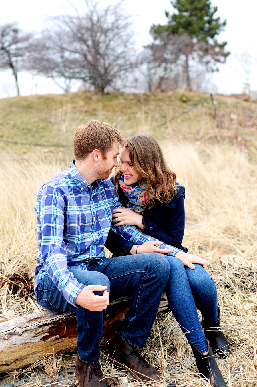 east end engagement session