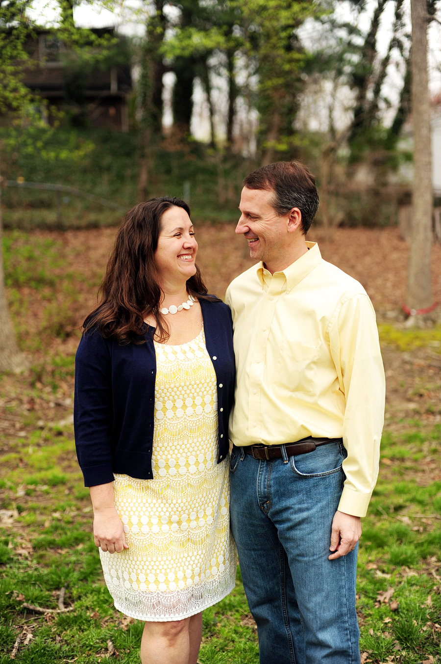 smiling couple