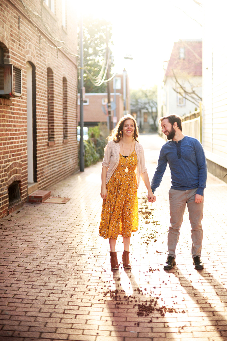 happy smiling couple