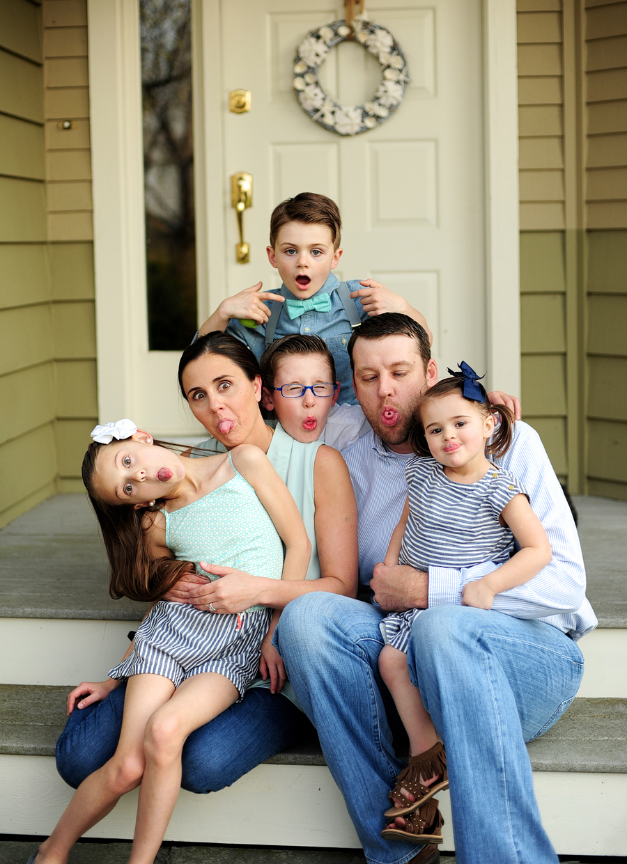 fun maine family session