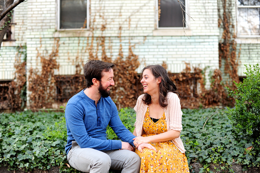 laughing couple